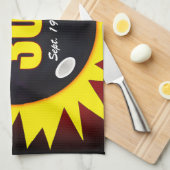 300パーフェクトゲームカスタムタオル キッチンタオル (四つ折り)