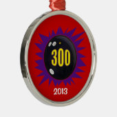 300ボーリングゲーム，日付， メタルオーナメント (右)