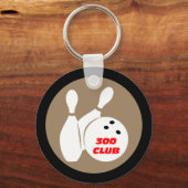 300ボーリング キーホルダー (正面)