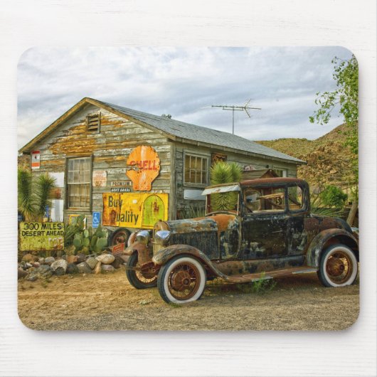 300マイルズオブデザートアヘッドマウスパッド マウスパッド (正面)