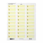 300黄色バナナ果実健康食品現実主義 ラベル (フルシート)