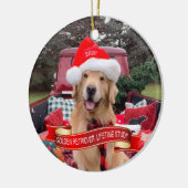 3000strong 2020セラミックラウンドオーナメント セラミックオーナメント (左)