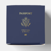 [300]アメリカのパスポート表紙 フェイバーボックス (上部)