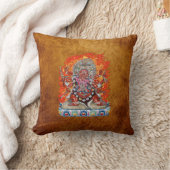 [300]チベットタンカ – ワラフル神Hayagriva クッション (ブランケット)