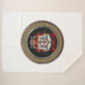 [300]ナイツテンプラールコート・オブ・アームズ シェルパブランケット (正面(横))