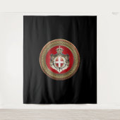 [300]マルタの順序 – SMOM Coat of Arms タペストリー (正面)