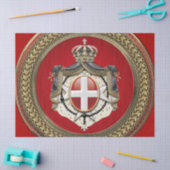 [300]マルタの順序 – SMOM Coat of Arms 薄葉紙 (クラフト)