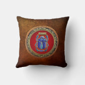 [300]宝のトローブ：古代エジプトのスカラブ クッション (裏面)