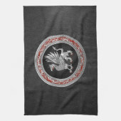 [300]聖銀グリフィン キッチンタオル (縦)