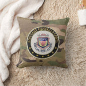 [300] AG協力隊レジメンタル記章[3D] クッション (ブランケット)