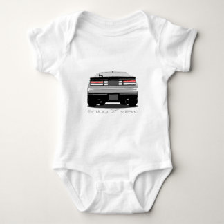 300zx "楽しむなZの眺め。" ベビーボディスーツ