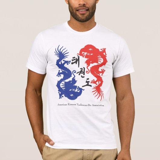 302の小競合のドラゴンのTシャツ Tシャツ (正面)