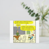 303メートル法の数学の漫画 ポストカード (スタンド正面)