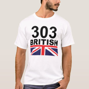 303人のイギリス色 Tシャツ
