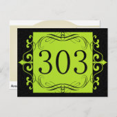 303市外局番 ポストカード (正面/裏面)