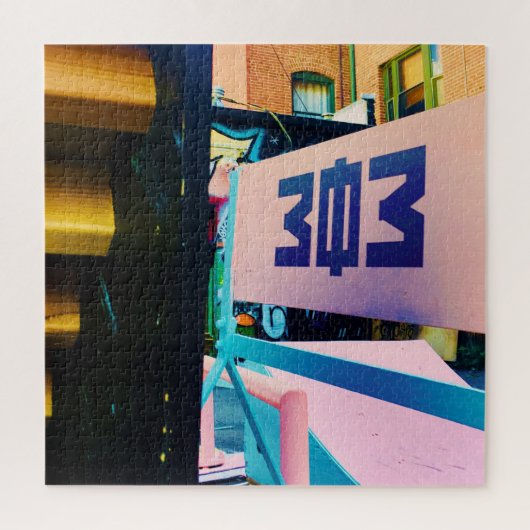 303 colfax colorado alley ジグソーパズル (縦)