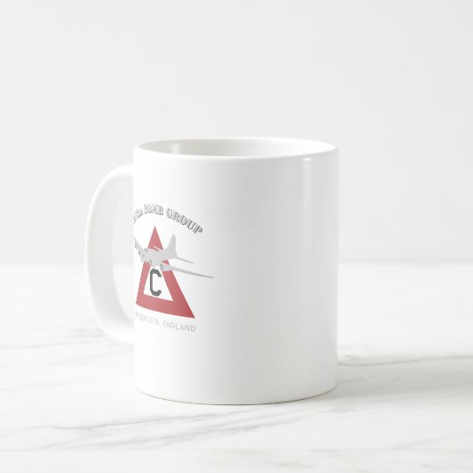 303rd爆弾のグループ(重い) コーヒーマグカップ (正面左)