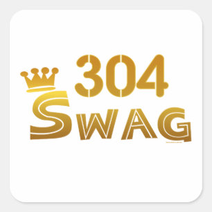 304ウェストヴァージニアのスワッグ スクエアシール