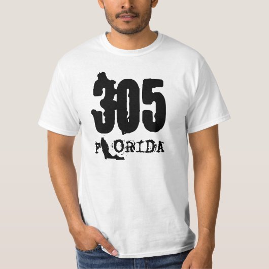 305マイアミのTシャツ Tシャツ (正面)