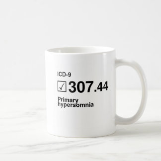 307.44の第一次hypersomnia コーヒーマグカップ