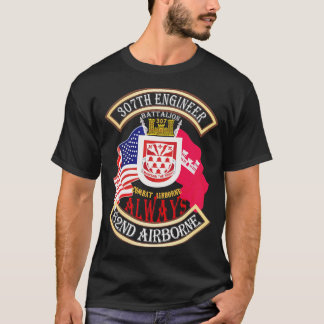 307thエンジニア大隊X Tシャツ