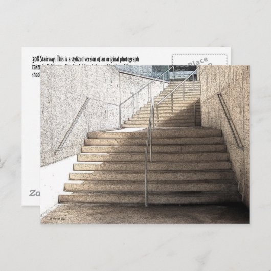 308階段 ポストカード (正面/裏面)