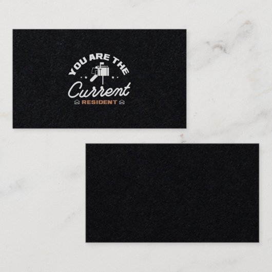 30.あなたが現在の居住者 名刺 (正面/裏面)