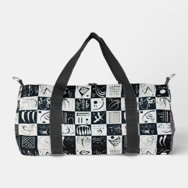 30，バイオフォミックアブストラクション – Kandinsky ダッフルバッグ