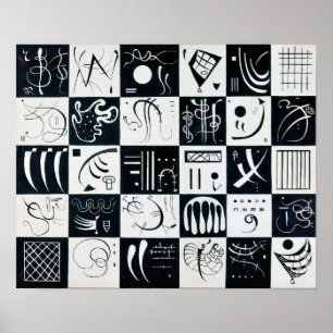 30,バイオフォミックアブストラクション – Kandinsky ポスター
