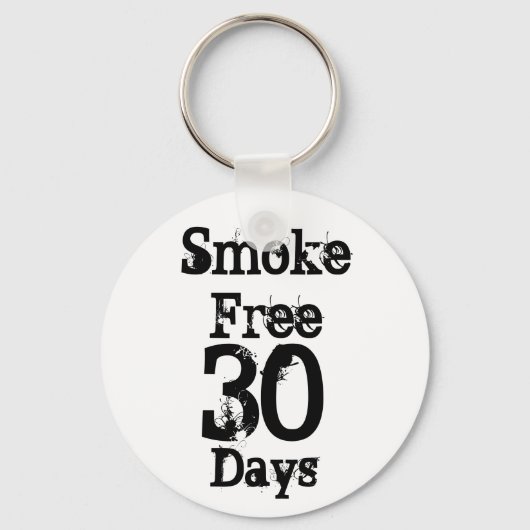 30 、煙フリー、日 キーホルダー (正面)