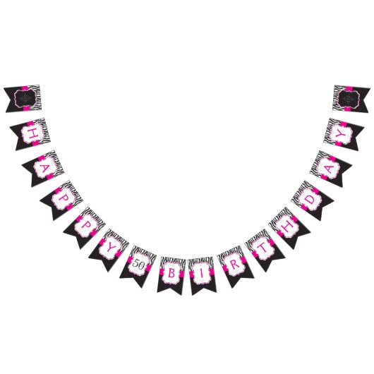 30/40/50のまたは第60誕生会の旗布の旗 バンティングフラッグ (全)