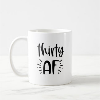 30 AFのおもしろいなコーヒー・マグの第30誕生日プレゼント コーヒーマグカップ