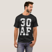 30 AF 30th誕生日 Tシャツ (正面フル)