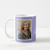 30 and Fabulous Elegant Birthday Photo コーヒーマグカップ (左)