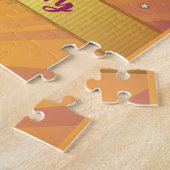 30 Days Recovery Anniversary Bold Numeral ジグソーパズル (側面)