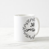 30 Something - 30歳おもしろいの誕生日とマグカップ コーヒーマグカップ (正面右)