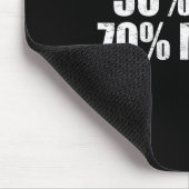 30% Stud 70% Muffin Funny Father's Day Valentines  マウスパッド (コーナー)