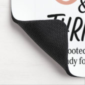 30 & Thriving – 多肉食とカブトムシ誕生日 マウスパッド (コーナー)