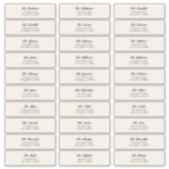 30 x個人クリームブラックゲストエンベロープアドレス シール<br><div class="desc">30 x Individual Cream & Black Guest Envelope Address Stickers – 質問や変更や色を持ってい頼るもし – これらは完全に編集可能である</div>