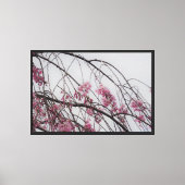 30"x20" 桜のつぼみ キャンバスプリント (正面)