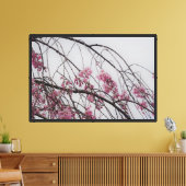 30"x20" 桜のつぼみ キャンバスプリント (インサイチュ (リビング))
