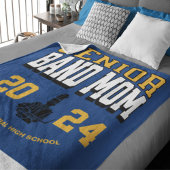 30"x40"スクールバンドシニアmomスタジアム フリースブランケット