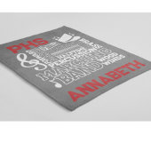 30"x40"スクールバンドスタジアム フリースブランケット