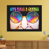 30" X 40" CANVAS PRINT - SHADES OF THE 60 キャンバスプリント (インサイチュ (リビング))