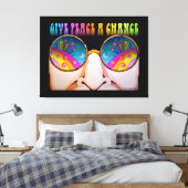 30" X 40" CANVAS PRINT - SHADES OF THE 60 キャンバスプリント (インサイチュ (寝室))