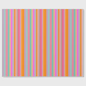 30" x 6'光沢包装紙、みかんオレンジ ラッピングペーパー (フラット)