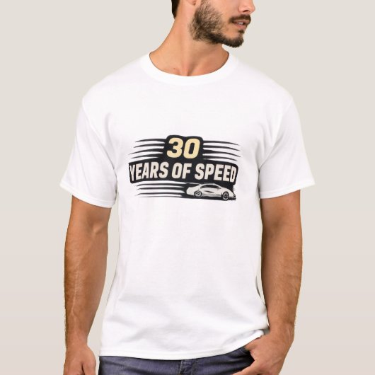 30 Years of Speed Graphic T-Shirt for Men Tシャツ (正面)