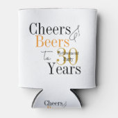 30 Years Retirement Cheers Beers Party Favor 缶クーラー (正面)
