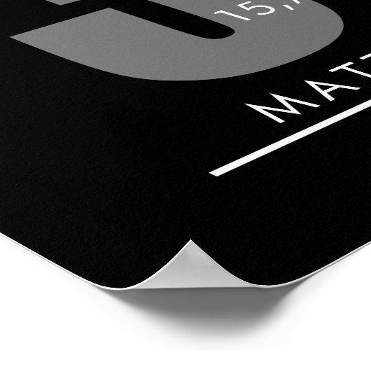 30 Years Retirement or Employee Appreciation Gift ポスター (角)