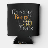 30 Years Retirement Party Cheers and Beers 缶クーラー (正面)